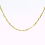14K Yellow Gold 18 Inches Box Chain