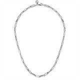 Sterling Silver 4.5mm Paperclip Chain