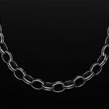 'Juno' Sterling Silver Rolo Chain