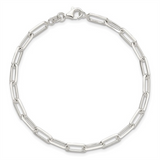 Sterling Silver Paperclip Bracelet