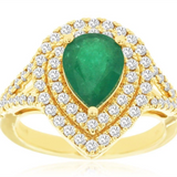 Colored Stone Rings  -  Women'