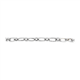 JT ESTATE 18K White Gold Oval Link Jeweler's Touch Estate & Pre-Owned Bracelet