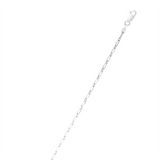 Sterling Silver 18 Inches Paperclip Chain