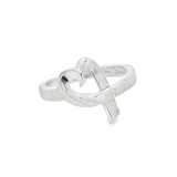 JT ESTATE Sterling Silver Contemporary Ring