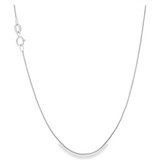 JT ESTATE 14K White Gold 16 Inches Snake Chain