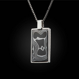 P44 "Damascus Shift" Pendant