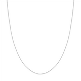 Sterling Silver 18 Inches Cable Chain