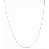Sterling Silver 18 Inches Diamond Cut Cable Chain