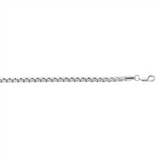 Sterling Silver 22 Inches Rounded Box Chain