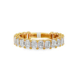 14K Yellow Gold Lab Grown Diamonds Classic Band