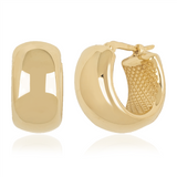 14K Yellow Gold Small Hoop Earrings
