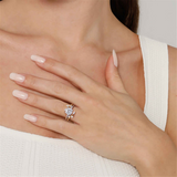 14K Yellow Gold Enhancer Natural Diamonds Band