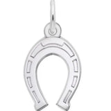 Sterling Silver Horseshoe Charm