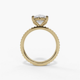 14K Yellow Gold Solitaire Ring