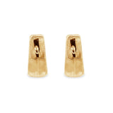JT ESTATE 14K Yellow Gold Medium Hoop Earrings