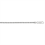 Sterling Silver 20 Inches Rope Chain