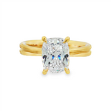 14K Yellow Gold Solitaire Ring