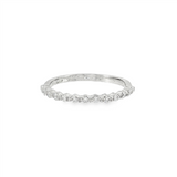 JT ESTATE Natural Diamond Platinum Classic Wedding Band