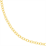 14K Yellow Gold Rolo Bracelet