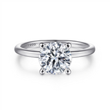 Platinum 'Evelina' Solitaire Engagement Ring