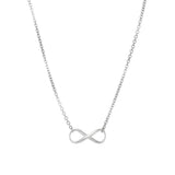 Sterling Silver Infinity Cable ChainNecklace