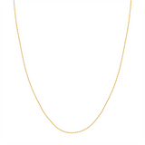 14K Yellow Gold 18 Inches Rope Chain