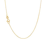 JT ESTATE 14K Yellow Gold Fine 16 Inch Box Chain