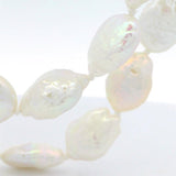 Sterling Silver Pearls Double Strand Necklace