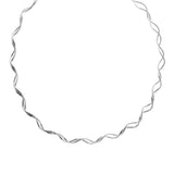 JT ESTATE 14K White Gold 18 Inch Sparkle Chain
