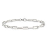 Sterling Silver Paperclip Bracelet