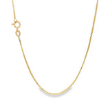 JT ESTATE 14K Yellow Gold 24 Inch Box Chain
