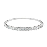 14K White Gold Lab Grown Diamonds Flex Bracelet