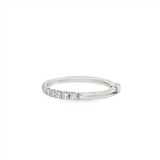 Platinum Classic Natural Diamonds Band
