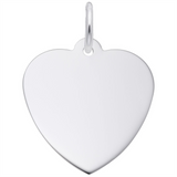 Sterling Silver Heart Charm