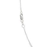 JT ESTATE 18K White Gold 16 Inches Cable Chain
