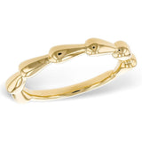 14K Yellow Gold Stackable Ring