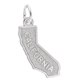Sterling Silver California Charm