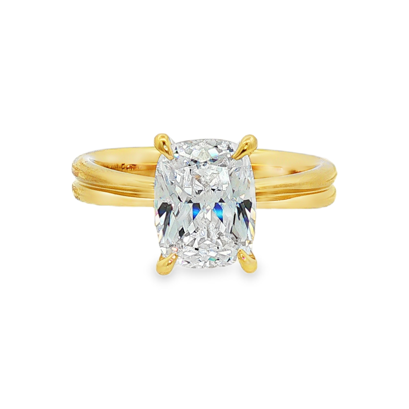 14K Yellow Gold Solitaire Ring