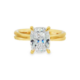 14K Yellow Gold Solitaire Ring
