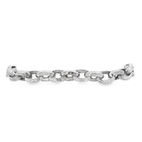 JT ESTATE Sterling Silver Oval Link Bracelet