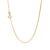 JT ESTATE 18K Yellow Gold 26 Inches Serpentine Chain